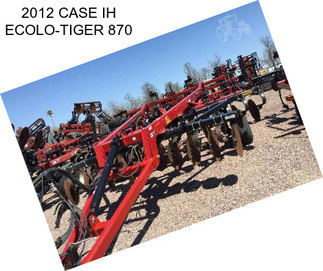 2012 CASE IH ECOLO-TIGER 870