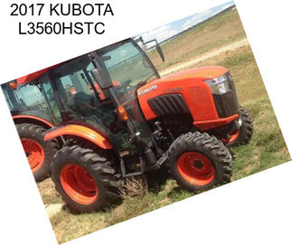2017 KUBOTA L3560HSTC