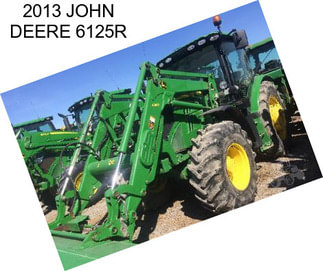 2013 JOHN DEERE 6125R