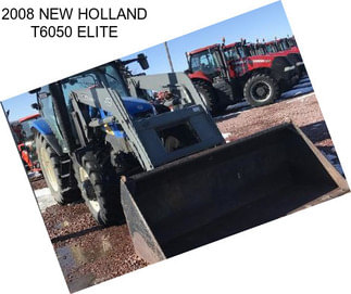 2008 NEW HOLLAND T6050 ELITE