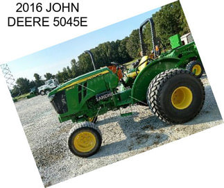 2016 JOHN DEERE 5045E