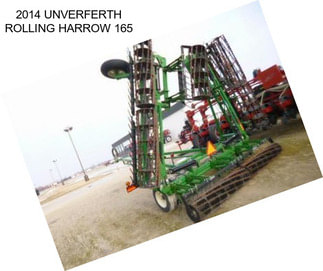 2014 UNVERFERTH ROLLING HARROW 165