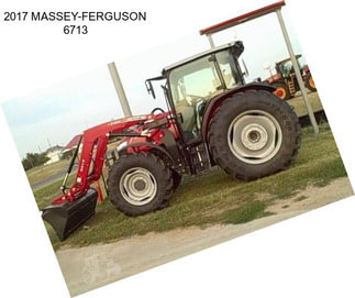 2017 MASSEY-FERGUSON 6713