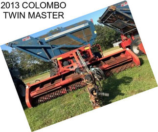 2013 COLOMBO TWIN MASTER