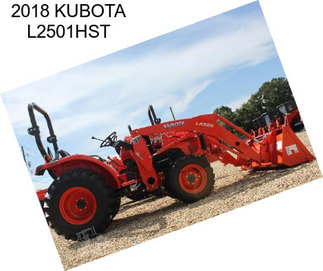 2018 KUBOTA L2501HST