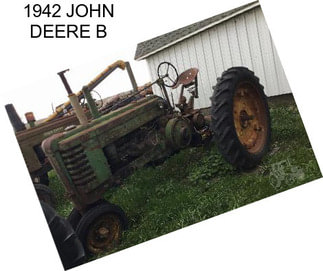 1942 JOHN DEERE B