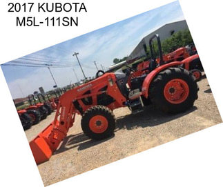 2017 KUBOTA M5L-111SN