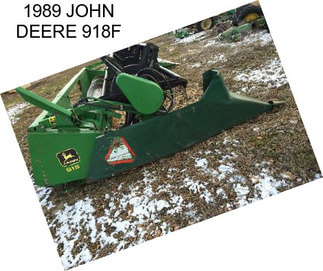 1989 JOHN DEERE 918F