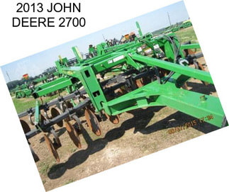 2013 JOHN DEERE 2700