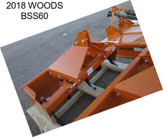 2018 WOODS BSS60