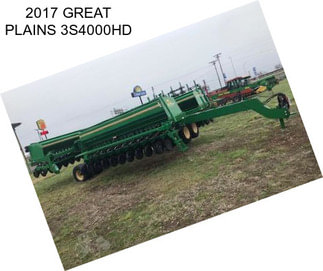 2017 GREAT PLAINS 3S4000HD