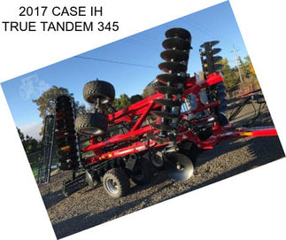 2017 CASE IH TRUE TANDEM 345