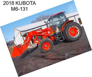 2018 KUBOTA M6-131