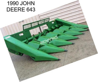 1990 JOHN DEERE 643