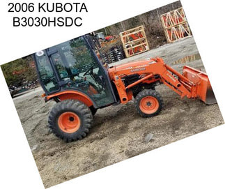 2006 KUBOTA B3030HSDC