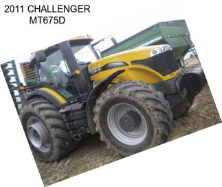 2011 CHALLENGER MT675D