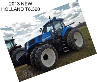 2013 NEW HOLLAND T8.390