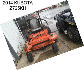 2014 KUBOTA Z725KH