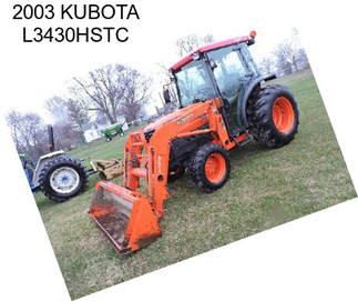 2003 KUBOTA L3430HSTC