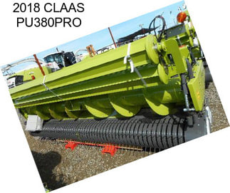 2018 CLAAS PU380PRO