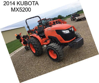 2014 KUBOTA MX5200