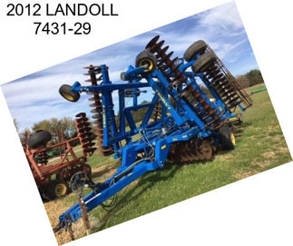 2012 LANDOLL 7431-29