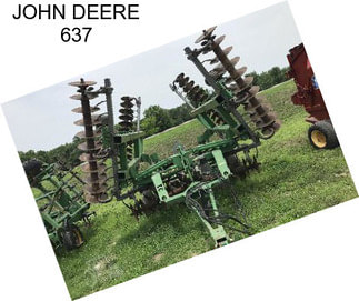 JOHN DEERE 637