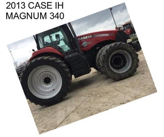 2013 CASE IH MAGNUM 340