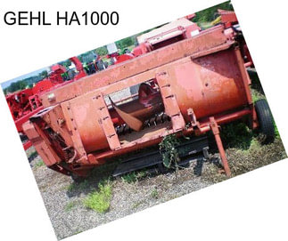 GEHL HA1000