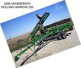 2006 UNVERFERTH ROLLING HARROW 220