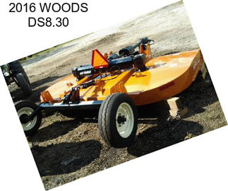 2016 WOODS DS8.30