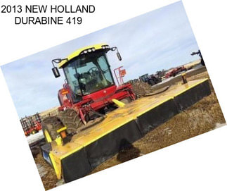 2013 NEW HOLLAND DURABINE 419