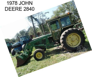 1978 JOHN DEERE 2840