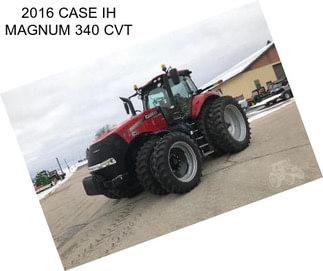 2016 CASE IH MAGNUM 340 CVT