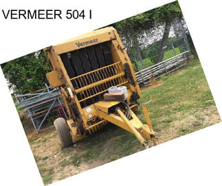 VERMEER 504 I