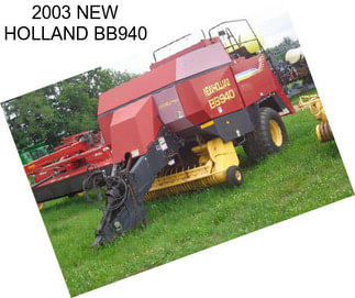 2003 NEW HOLLAND BB940