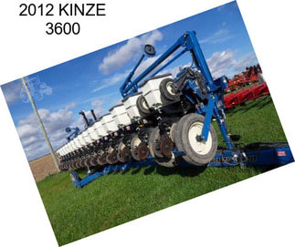 2012 KINZE 3600