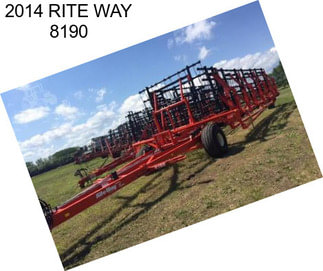 2014 RITE WAY 8190