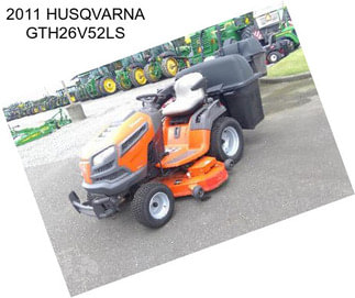 2011 HUSQVARNA GTH26V52LS