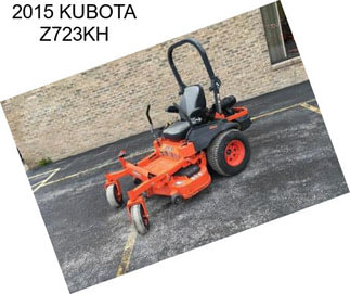 2015 KUBOTA Z723KH