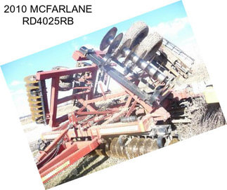 2010 MCFARLANE RD4025RB