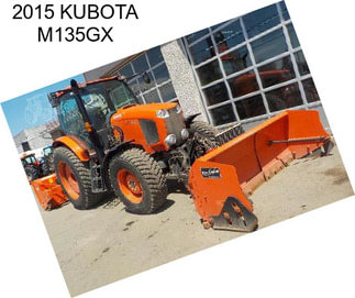 2015 KUBOTA M135GX