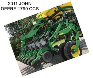 2011 JOHN DEERE 1790 CCS