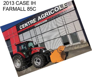 2013 CASE IH FARMALL 85C