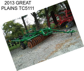 2013 GREAT PLAINS TC5111