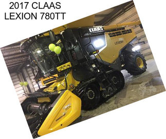 2017 CLAAS LEXION 780TT