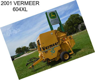 2001 VERMEER 604XL