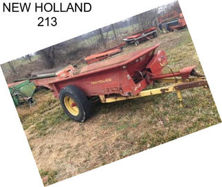 NEW HOLLAND 213