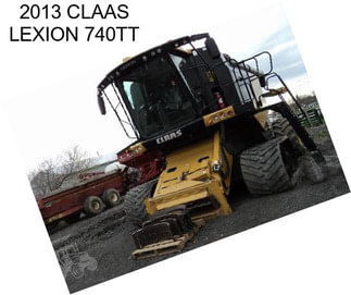 2013 CLAAS LEXION 740TT