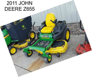 2011 JOHN DEERE Z655